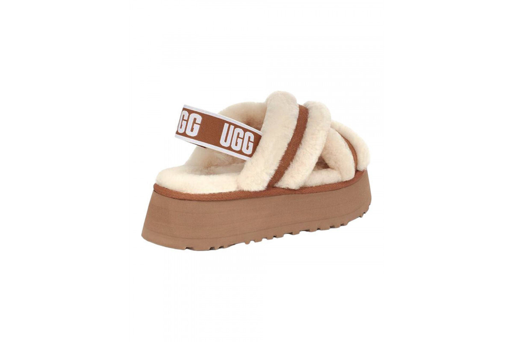 UGG W Disco Cross Slide Chestnut