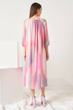 51470 Платье женское (розовый принт)