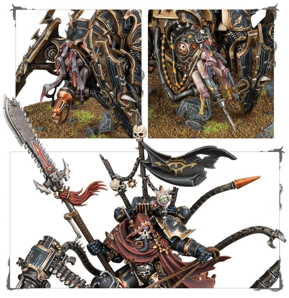 Chaos Space Marine Lord Discordant on Helstalker