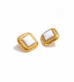Серьги vintage white gold