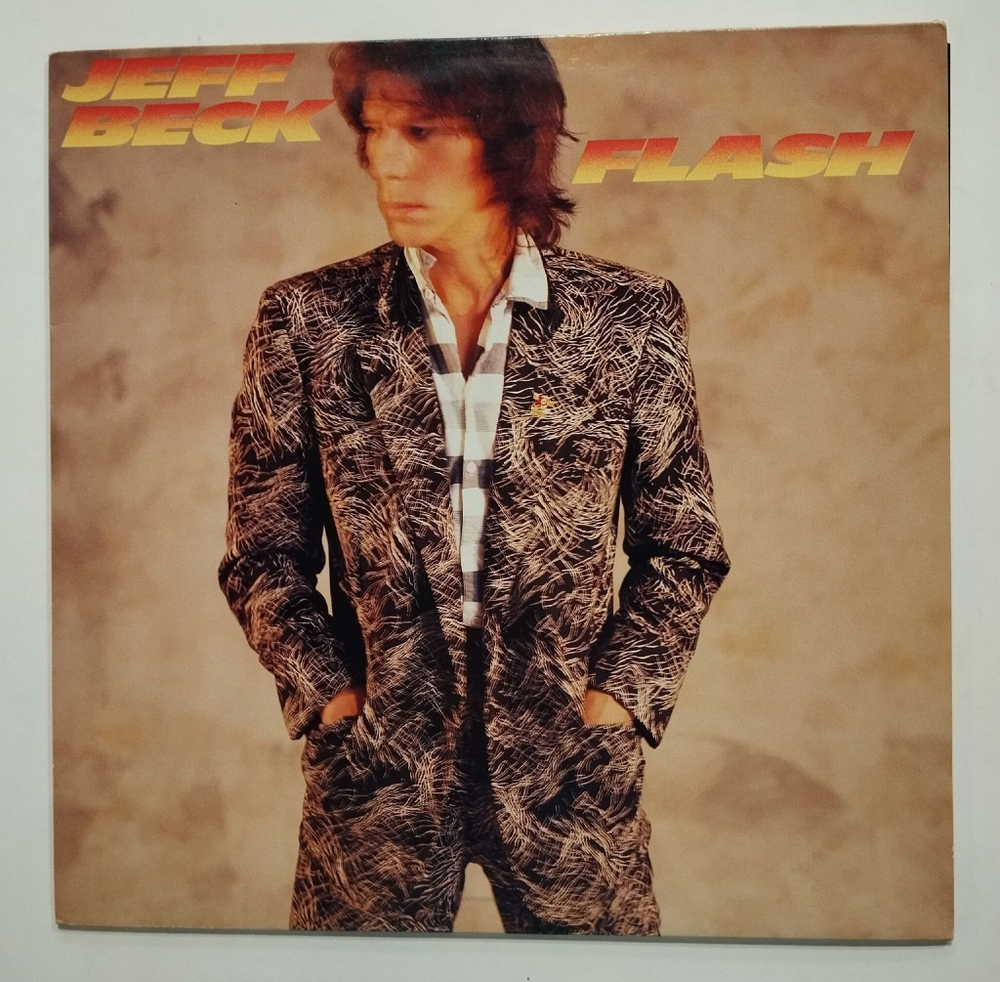 Винтажная виниловая пластинка LP Jeff Beck Flash (Germany 1988)