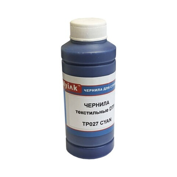 Чернила MyInk TP027C текстильные DTF для EPSON (100мл) cyan
