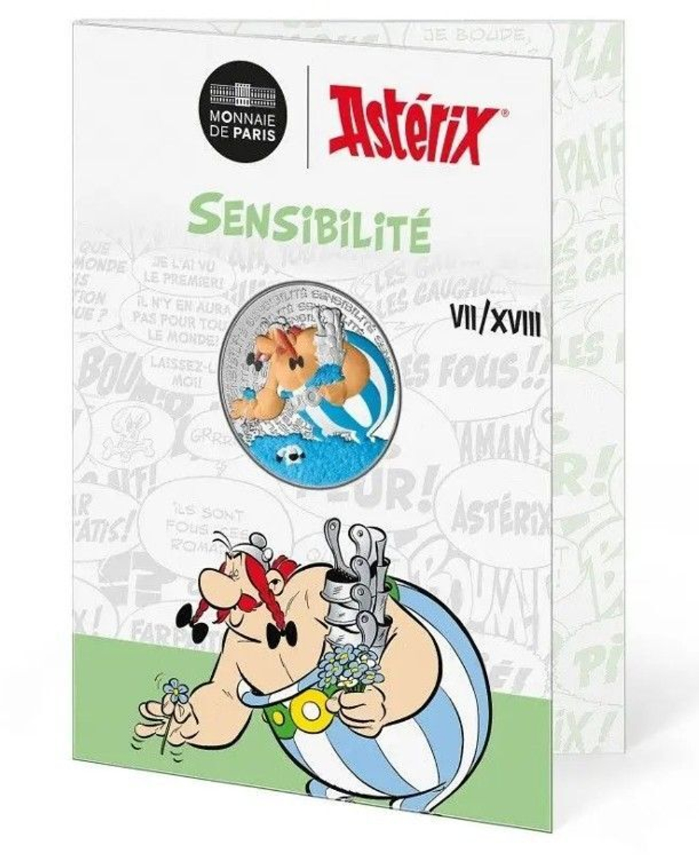 France 10 Euro 2022 "Astérix" - Sensibilité