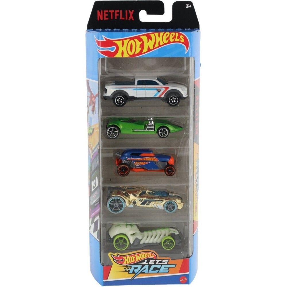 Hot Wheels - Let&#39;s Race маленькие машинки 5 шт HTV42 / артикул   01806 HTV42  / GTIN 074299018060