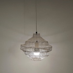 Светильник подвесной vinger, D34х35 см, бежевый