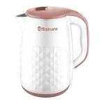 Чайник электр sa-2165wbg (2.5) бел/беж д