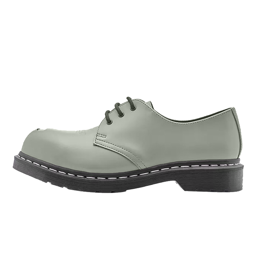 Aape x Dr.Martens Men"s Casual Leather Shoes Men"s Gray