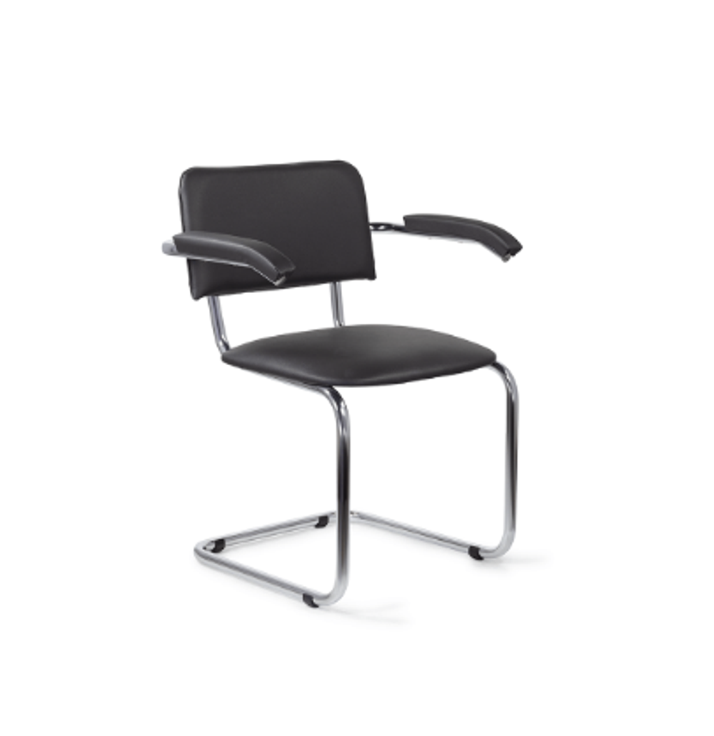 Стул Сильвия АРМ хром, экокожа Santorini