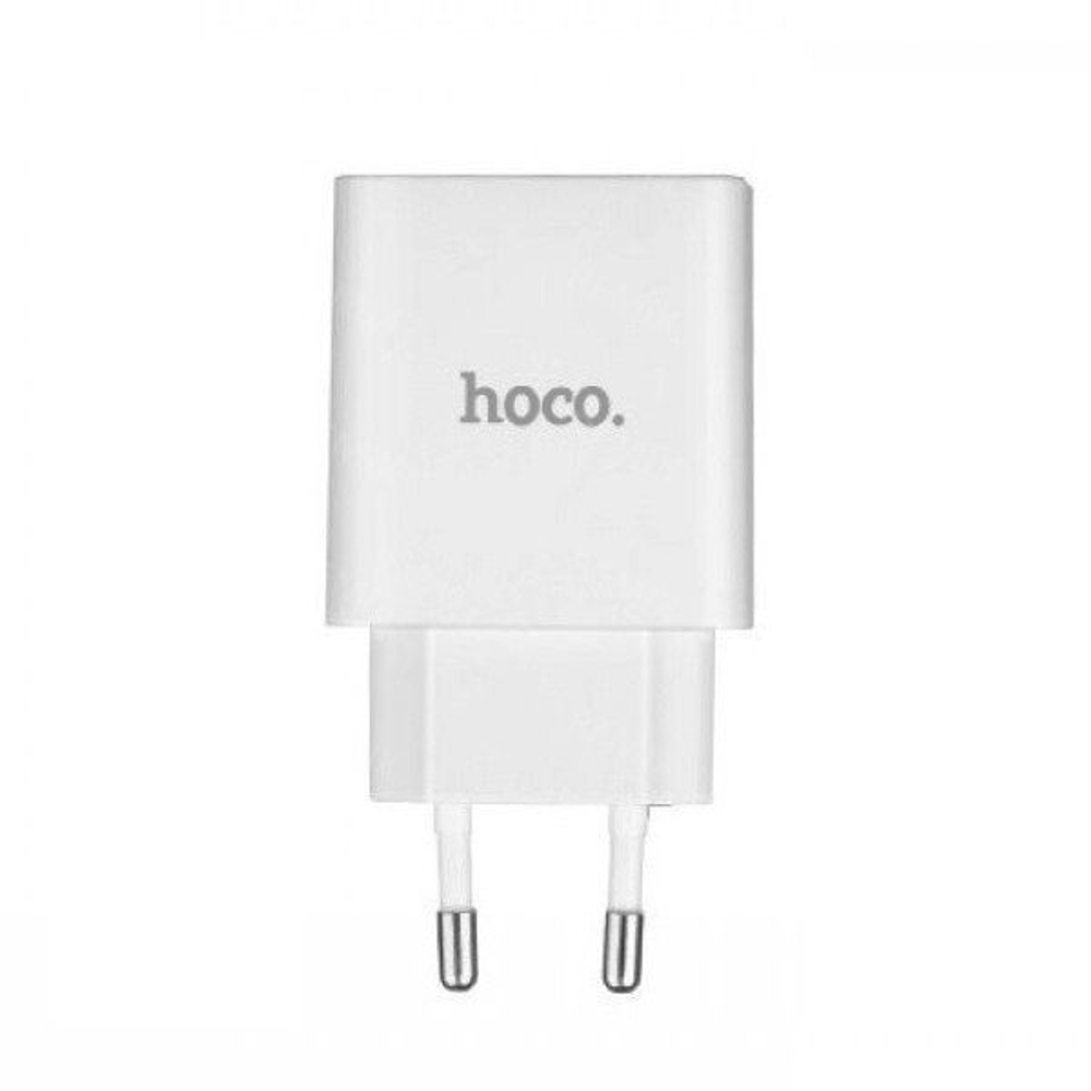 Адаптер в розетку 2 usb Hoco C25A (белый)