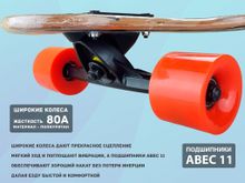 Лонгборд фрирайд: WX-101 (волк)