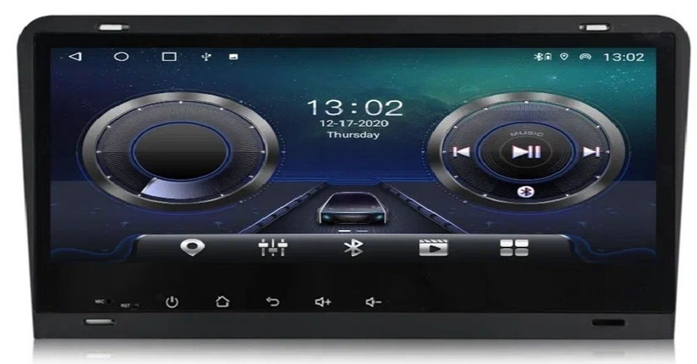 Магнитола для AUDI A3 2003-2012 - Carmedia MKD-8808-S10 на Android 12, 8-ядер, 4ГБ-64ГБ, SIM-слот