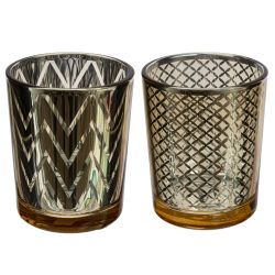 GAEM Подсвечник, L5,5 W5,5 H6,5 см, 2в.