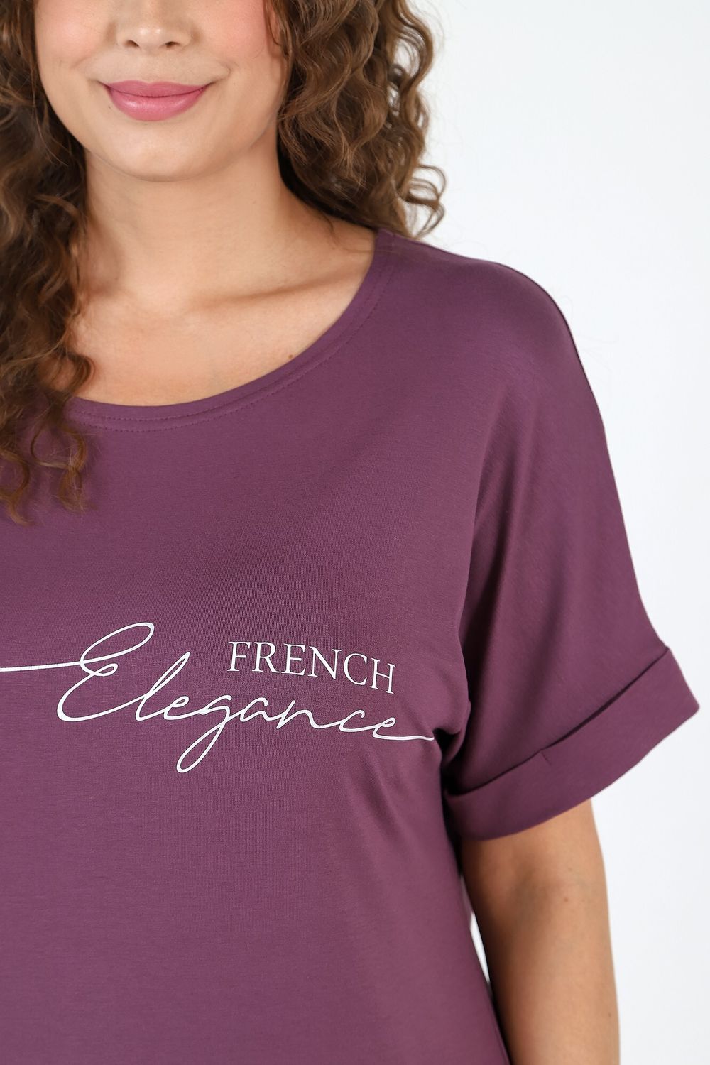 Туника Француженка Виотекс БРУСНИЧНЫЙ