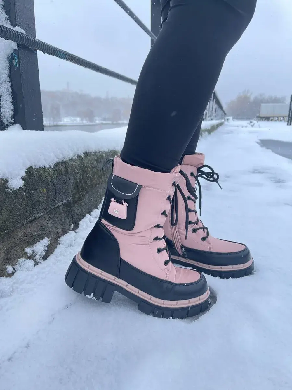 Сапоги зимние для девочки