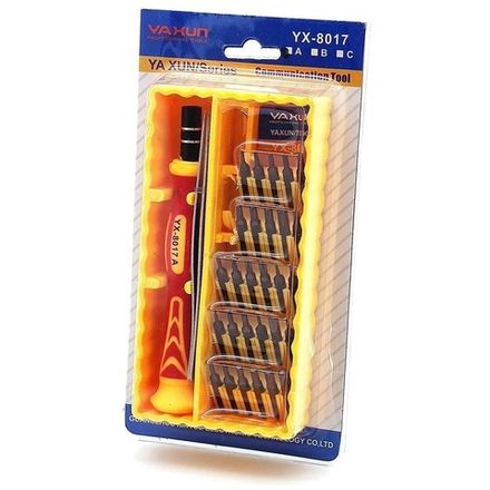 Многофункциональный набор бит и отверток YX-8017 28 в 1