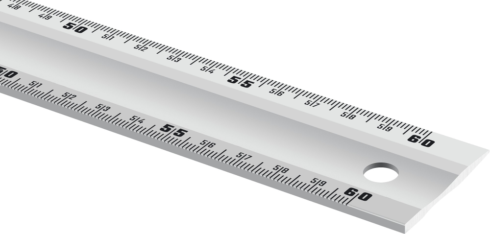 STAYER 0.6 м, алюминиевая линейка, Professional (34383-60)