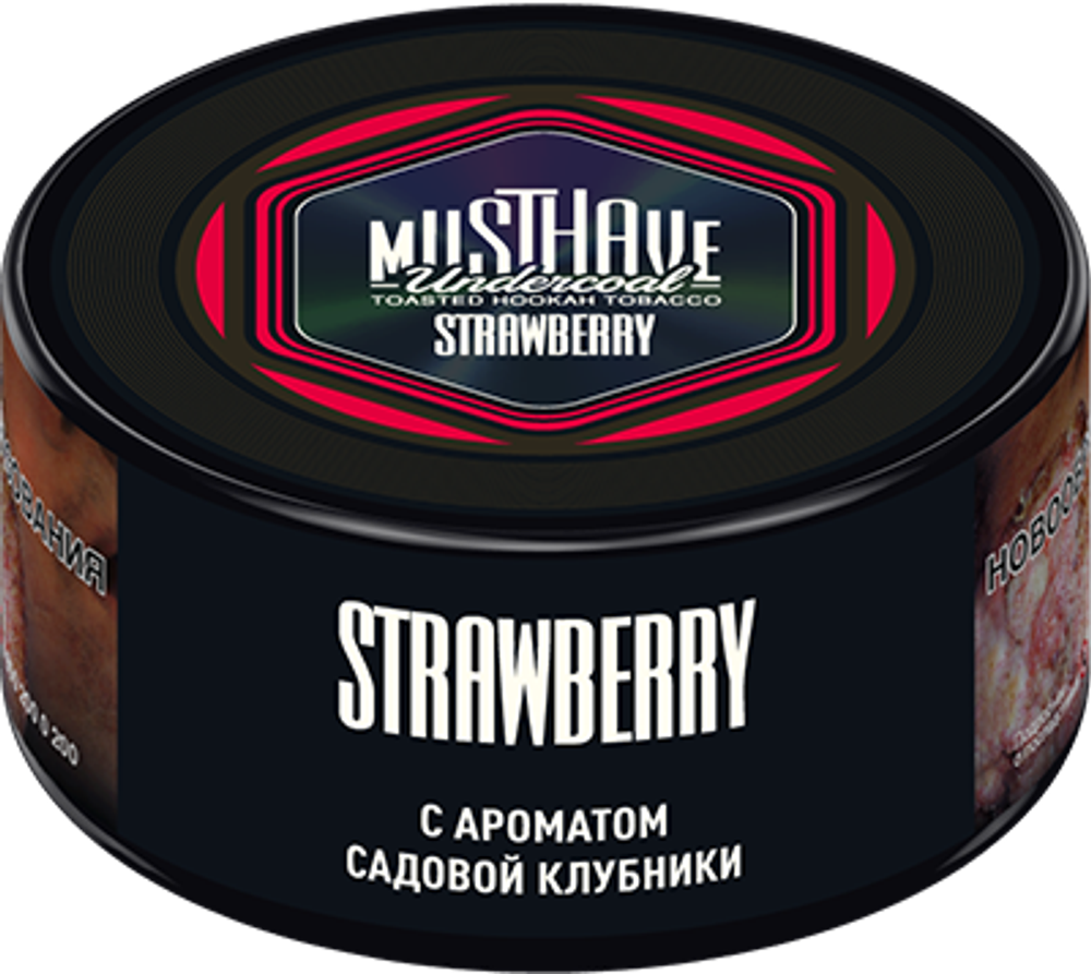 М. Табак для кальяна Must have Strawberry (Садовая клубника) 25гр