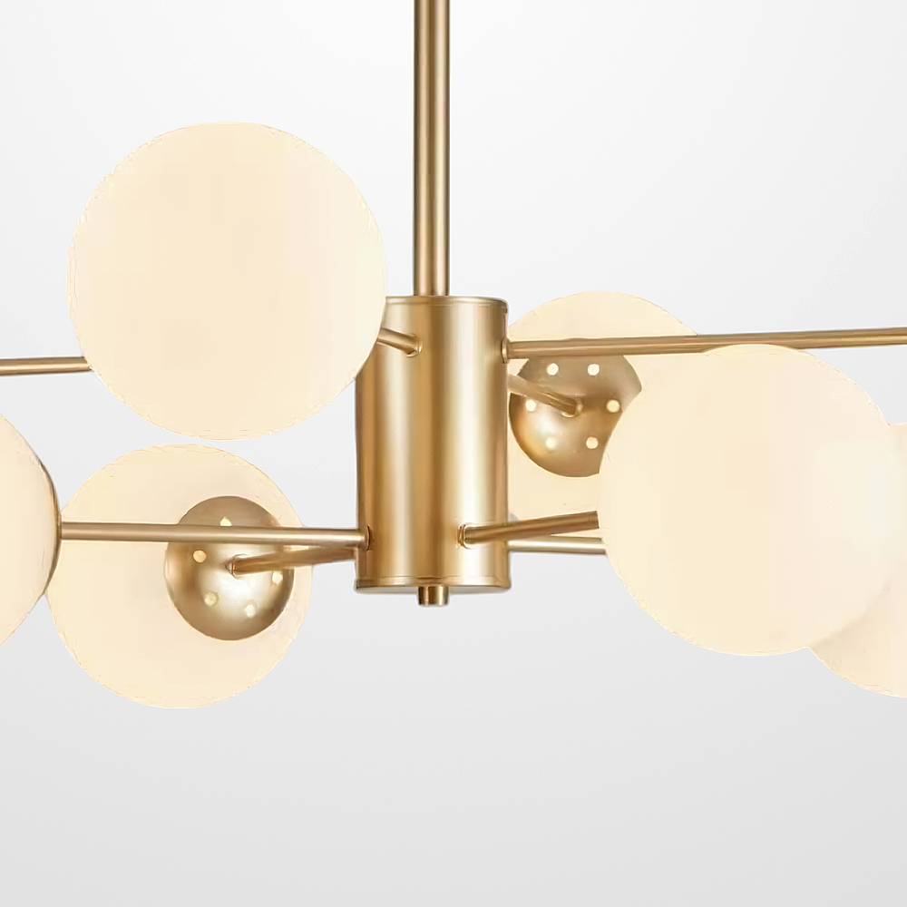 Люстра На Штанге Roundi Brass L8 By Imperiumloft