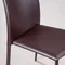 Стул Rolf темно-коричневая кожа