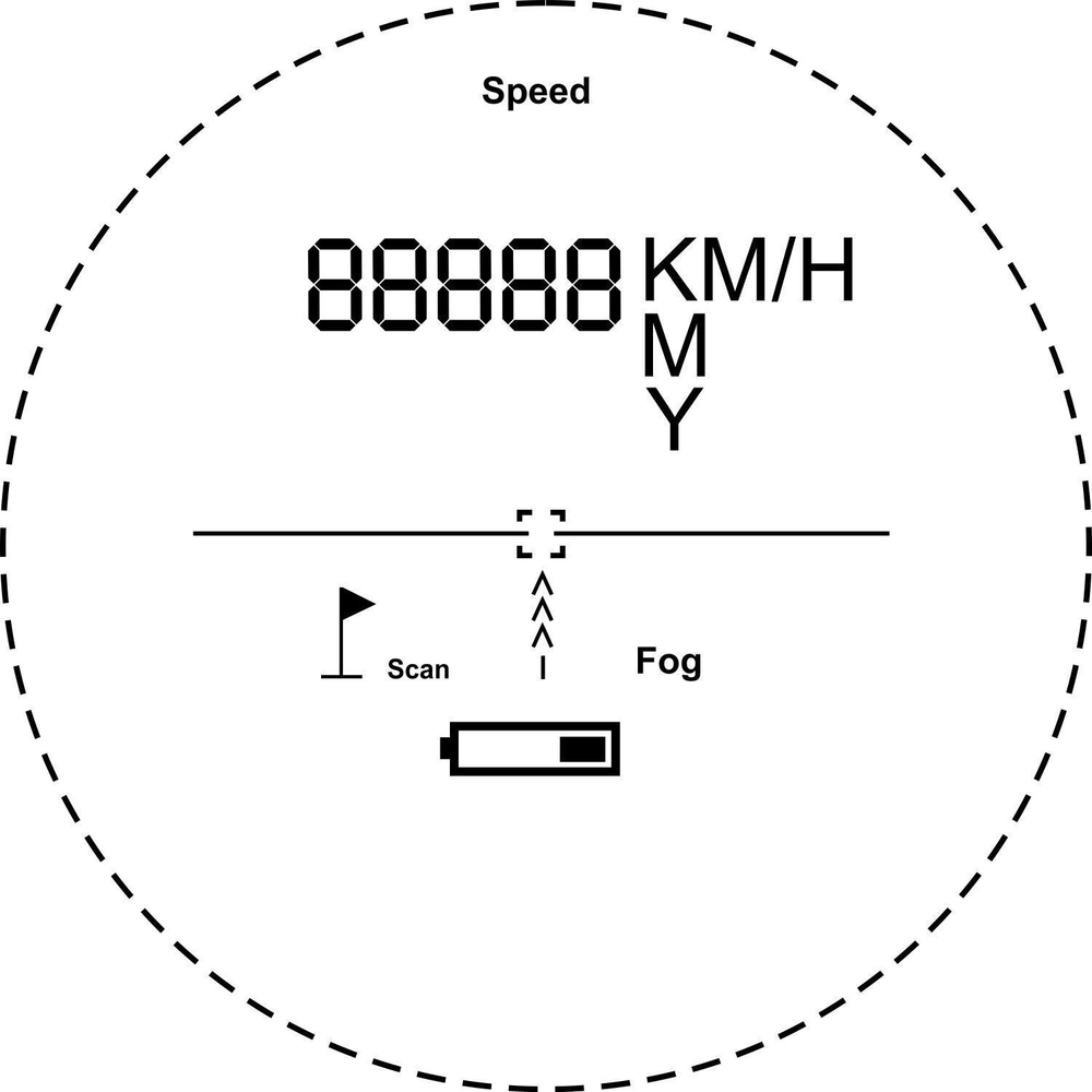 Лазерный дальномер Veber 6x25 LR 700S до 700 м
