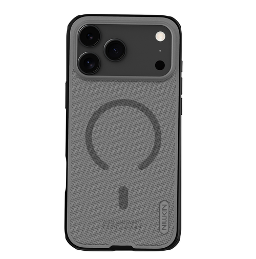 Чехол прозрачный тонированный c MagSafe для iPhone 17 Pro Max, серия Super Frosted Shield Pro Magnetic (Clear version) от Nillkin