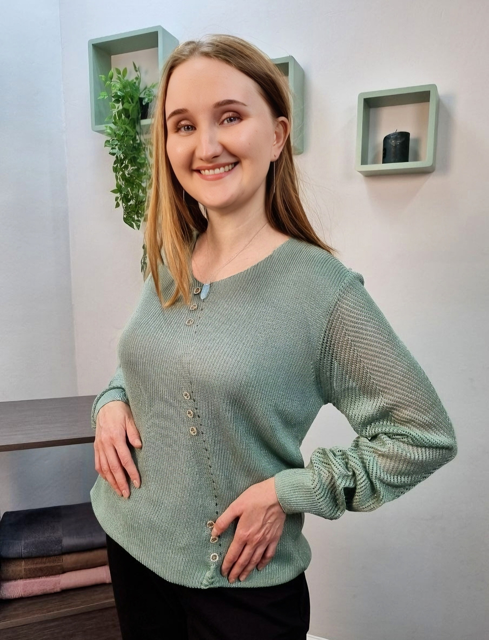 Джемпер женский "Люрекс П.Э" мысик (АН)