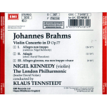 Nigel Kennedy, The London Philharmonic, Klaus Tennstedt / Brahms: Violin Concerto (CD)