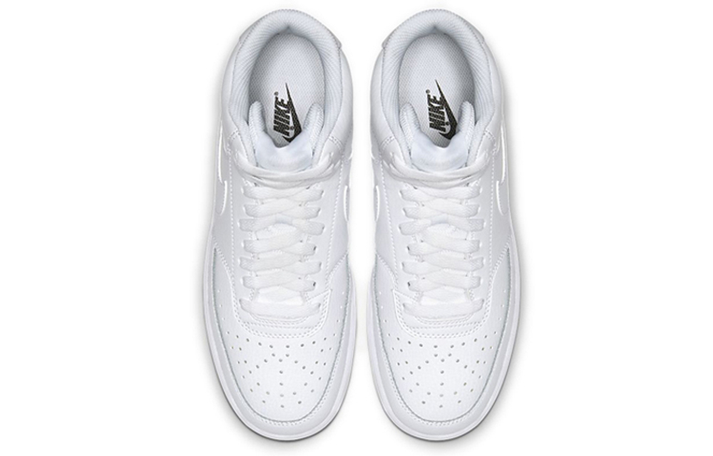 Женские кроссовки Nike Court Vision Mid 'Triple White' CD5436-100