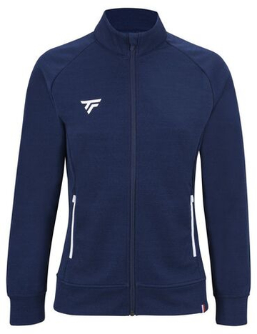 Женская Кофта теннисная Tecnifibre Team Jacket - небесный