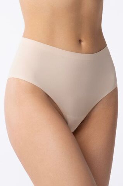 Трусики-бразилиана Brasil с высокой линией талии (Размер: M) (Цвет: телесный)
