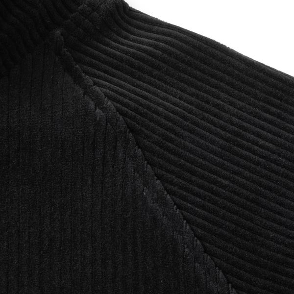 Толстовка Puff велюровая черная - фото 4