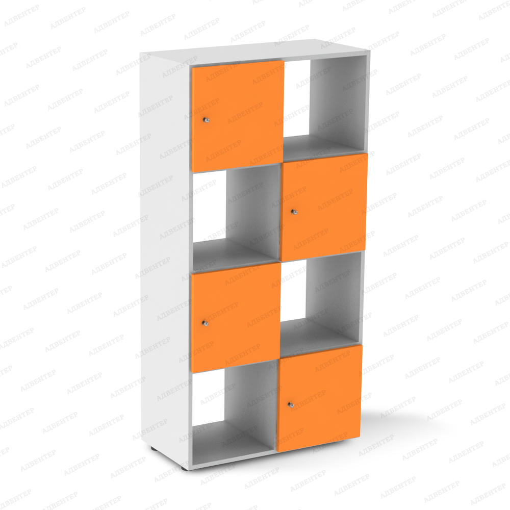 белый/оранжевый двусторонний