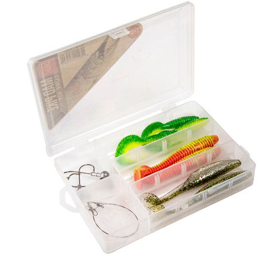 Комплект приманки и оснастки Lucky John MAD PIKE SET