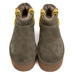 Ugg Classic Ultra Mini Braid Platform Burnt Olive