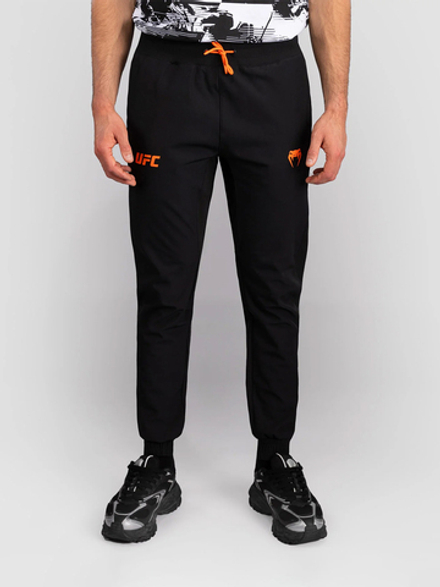 Брюки спортивные Venum UFC Zenith Fight Week (Plain Version) Black/Orange