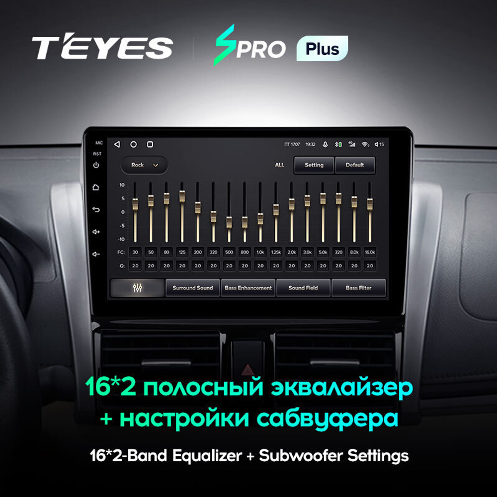 Teyes SPRO Plus 10.2" для Toyota Vios 2013-2020