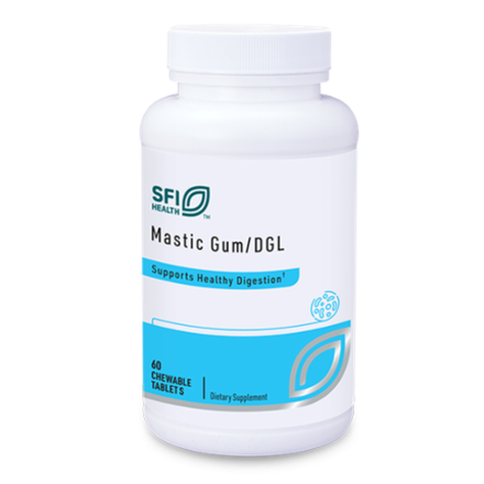 Mastic Gum/DGL 60 таблеток Klaire Labs / SFI Health