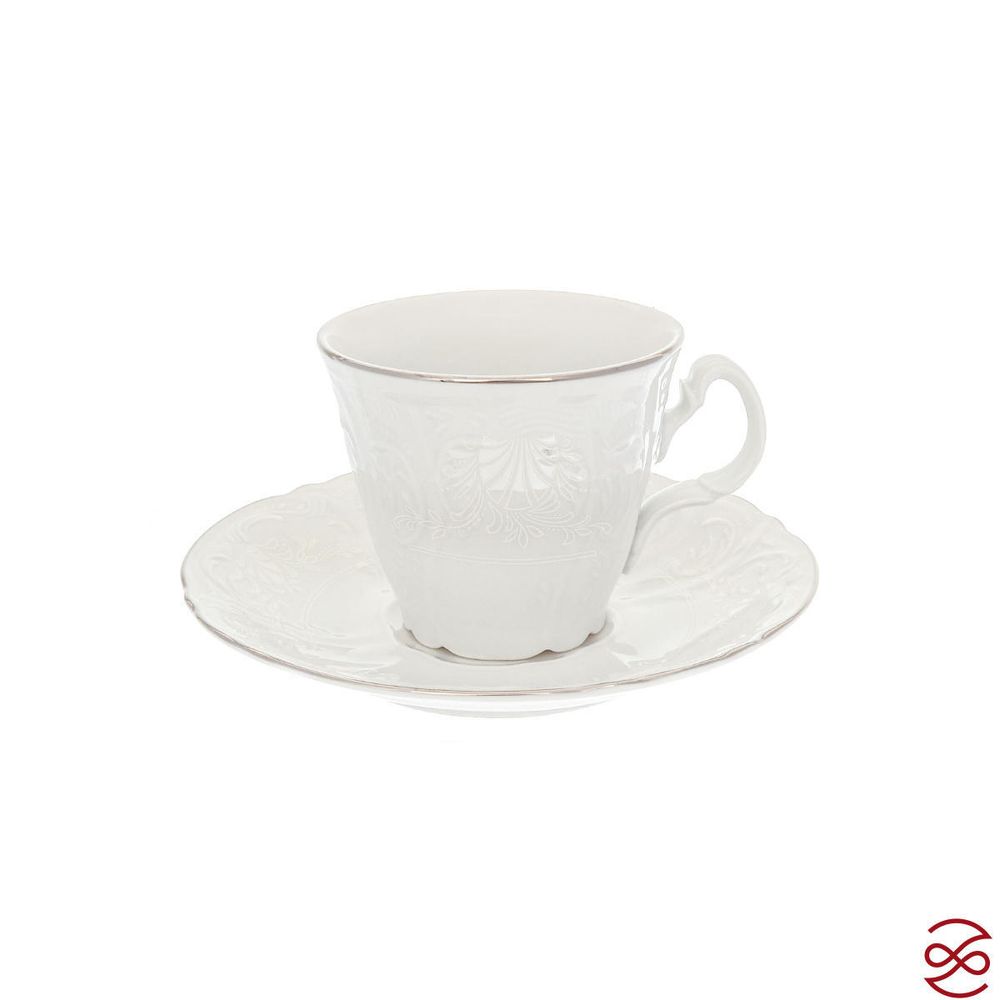 Чайный сервиз Bernadotte Платиновый узор 6 персон 17 предметов