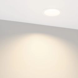 Светильник MS-DROP-BUILT-R84-8W Day4000 (WH, 85 deg, 230V) (Arlight, IP54 Металл, 5 лет) 040339