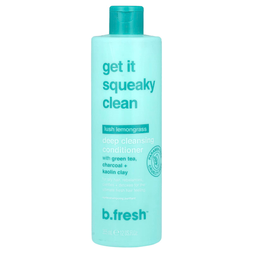 b.fresh, Get It Squeaky Clean, кондиционер для глубокого очищения, для жирных волос, пышный лемонграсс, 355 мл (12 жидк. унц.)