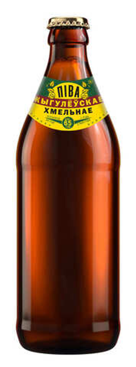 Пиво "Жыгулёўскае Хмельнае" 0,5л. Лидское пиво
