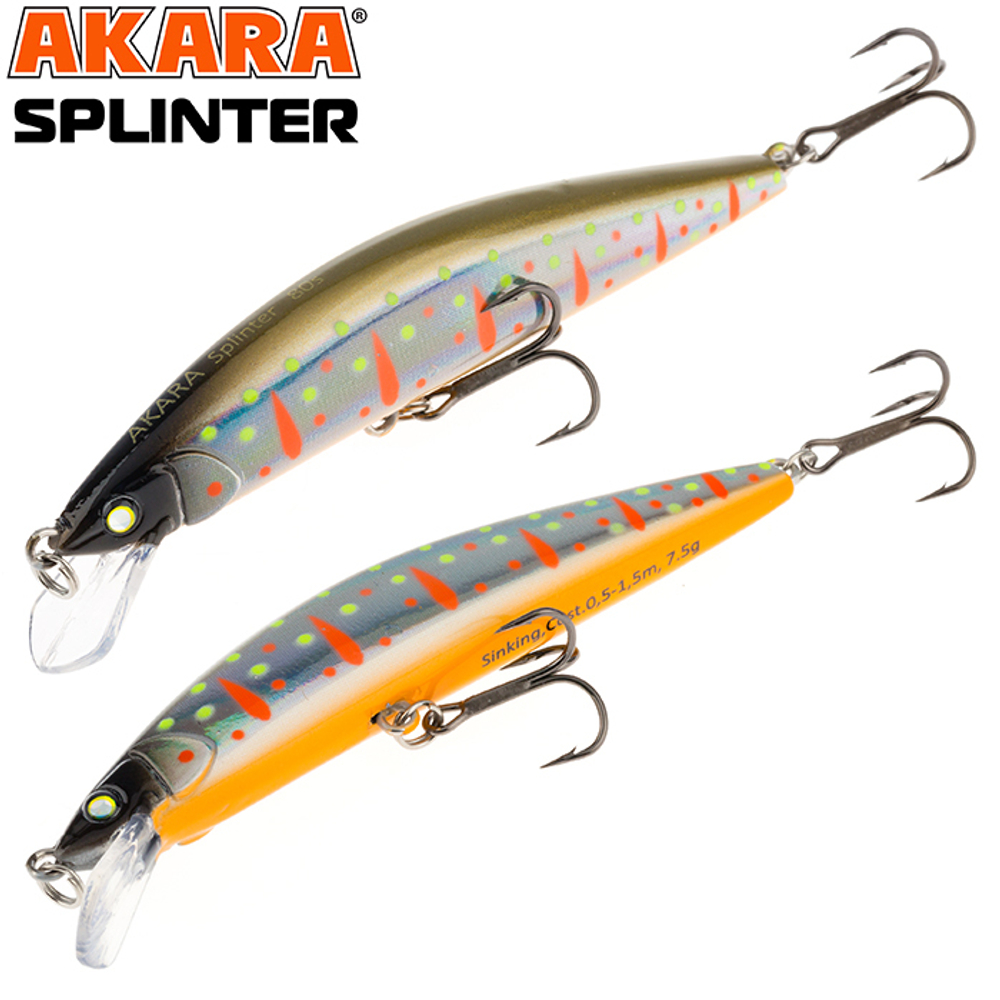 Воблер Akara Splinter 65S 5 гр. (1/6 oz 2,6 in) A110