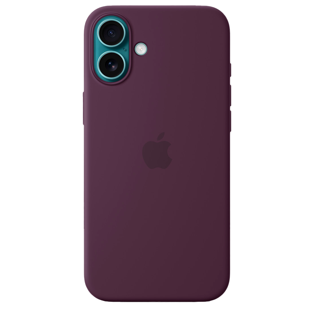 Силиконовый чехол с поддержкой MagSafe Apple Silicone Case для iPhone 16 Plus, Plum (Сливовый)