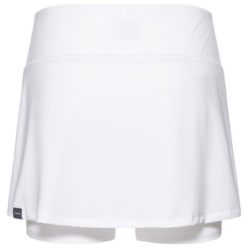 Юбка для девочки теннисная Head Club Basic Skort - белый