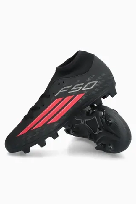 Бутсы adidas F50 Club Mid FG/MG Junior - черный