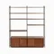 Стеллаж Vallery, 180х160 см, шпон ореха