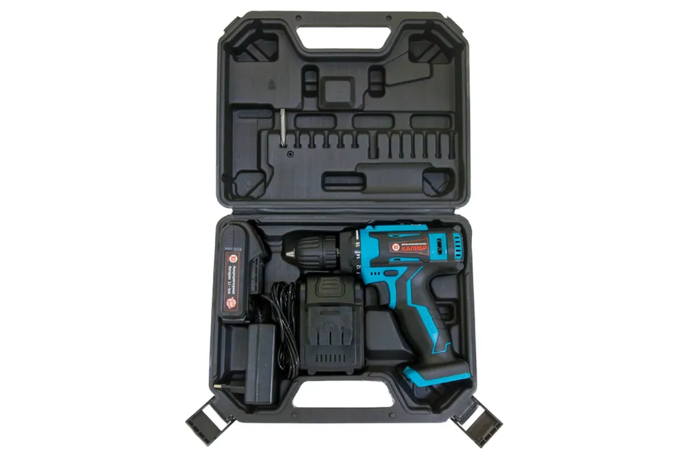 Аккумуляторная дрель Li- Ion "Калибр ДА-18-2А+"