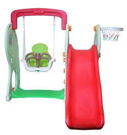 Детский комплекс Капризун Лягушка с волнистой горкой