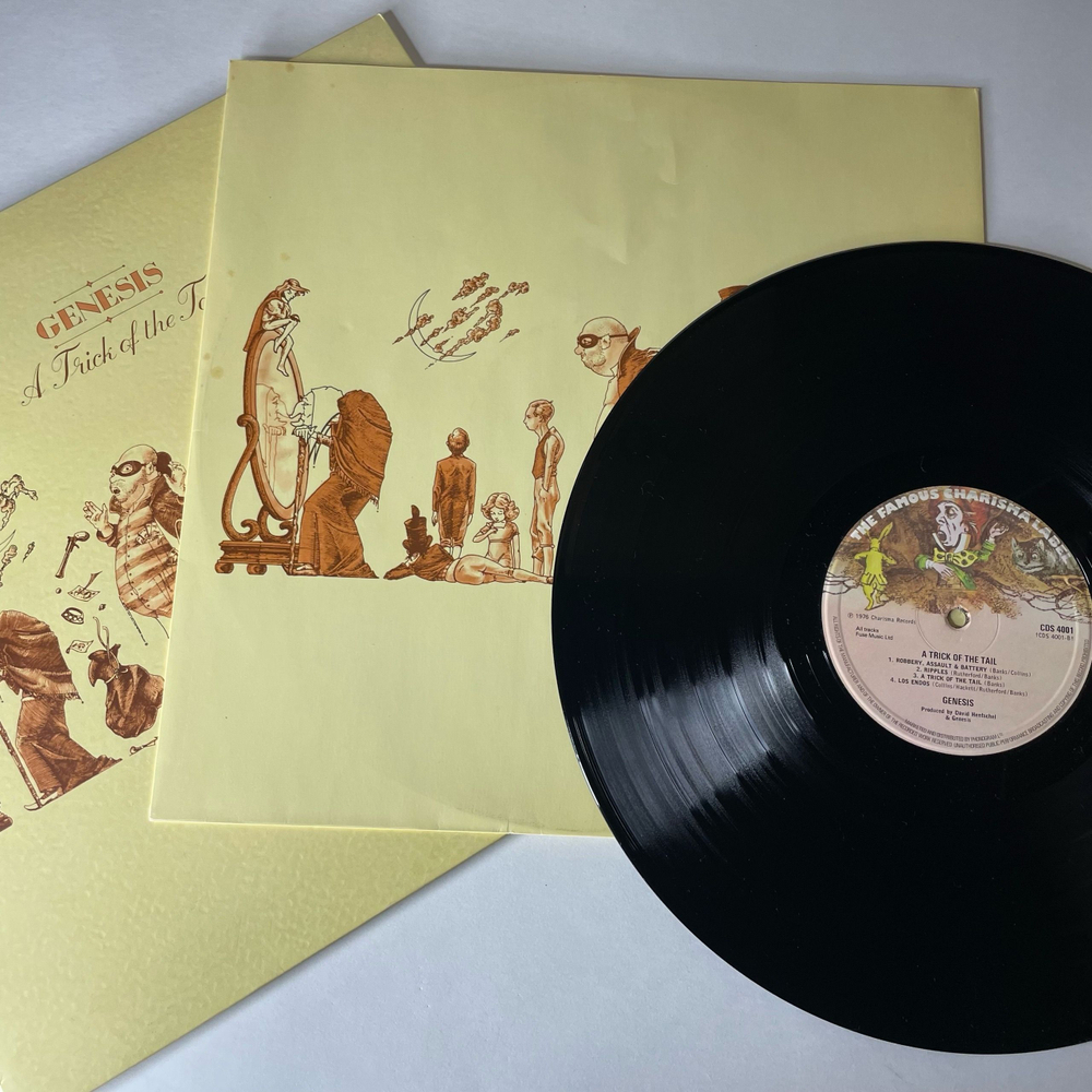 Винтажная виниловая пластинка LP Genesis A Trick Of The Tail (Англия 1983)