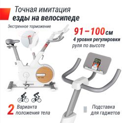 Велотренажер UNIX Fit MV-500 Wood